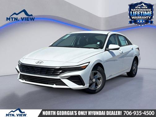 Serenity White 2026 Hyundai ELANTRA SE