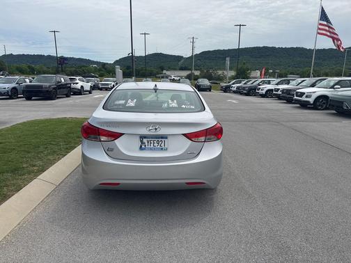 Radiant Silver Metallic 2011 Hyundai ELANTRA Limited