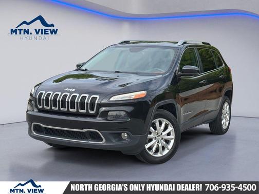 Brilliant Black Crystal Pearlcoat 2016 Jeep Cherokee Limited