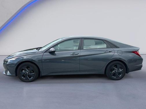 Ecotronic Gray 2023 Hyundai ELANTRA HEV Blue
