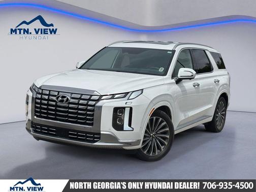 Hyper White 2024 Hyundai PALISADE Calligraphy