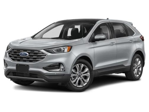 Black Metallic 2022 Ford Edge Titanium