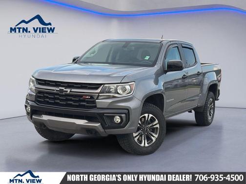 Satin Steel Metallic 2022 Chevrolet Colorado Z71