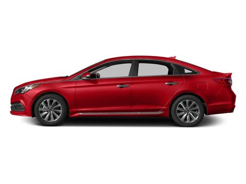 Scarlet Red 2017 Hyundai SONATA Sport