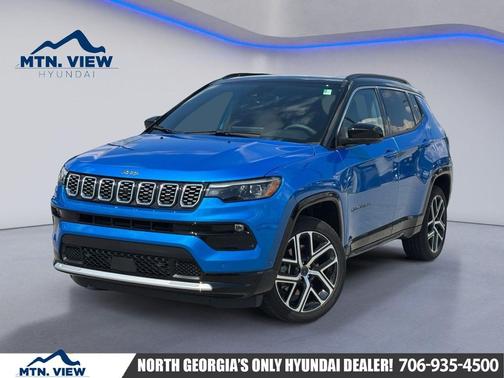 Hydro Blue Pearlcoat 2025 Jeep Compass Limited