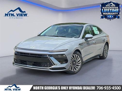 Transmission Blue 2026 Hyundai SONATA Hybrid Limited Sedan