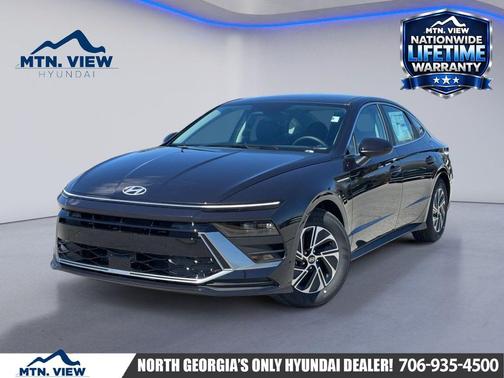 Carbon Blue 2026 Hyundai SONATA Hybrid Base