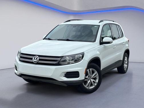 Pure White 2016 Volkswagen Tiguan S