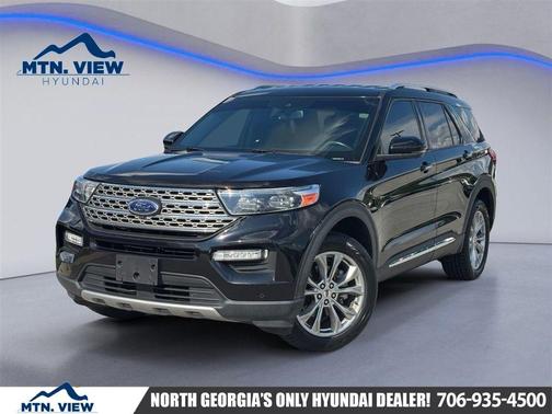 Black Metallic 2020 Ford Explorer Limited