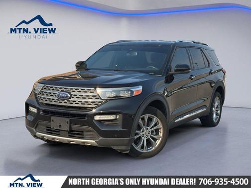 Black Metallic 2020 Ford Explorer Limited
