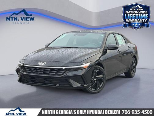 Abyss Black 2026 Hyundai ELANTRA Sport
