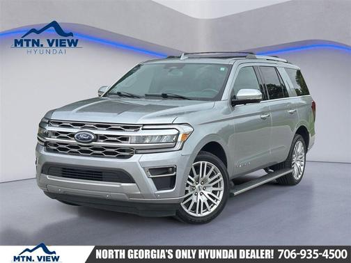 Silver Metallic 2024 Ford Expedition Platinum