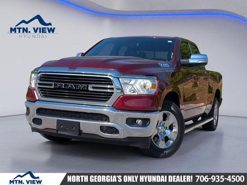 Delmonico Red Pearlcoat 2021 RAM 1500 Big Horn/Lone Star