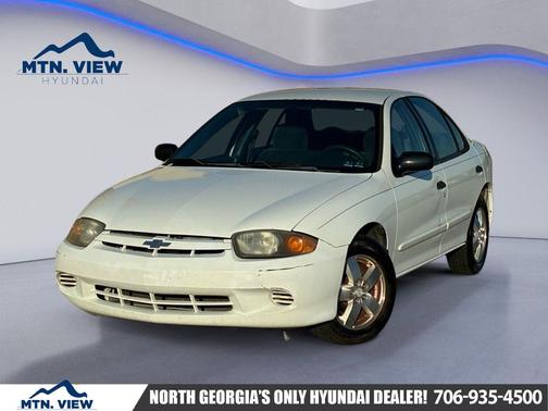 Olympic White 2003 Chevrolet Cavalier Base