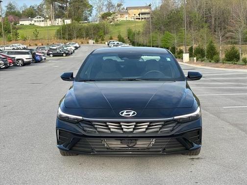 Abyss Black 2025 Hyundai ELANTRA HEV SEL Sport