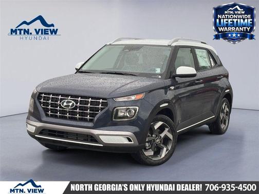 Denim w/White Roof 2026 Hyundai VENUE SEL w/Two-Tone Roof