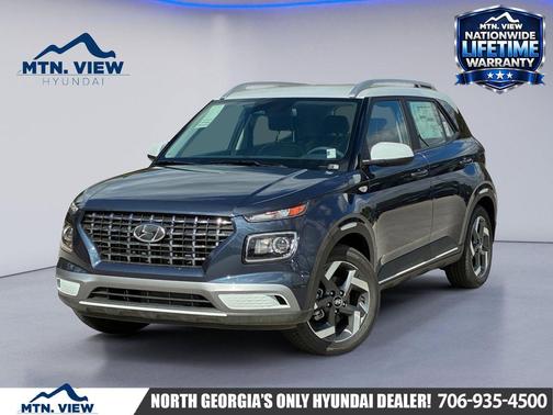 Denim w/White Roof 2026 Hyundai VENUE SEL w/Two-Tone Roof SUV