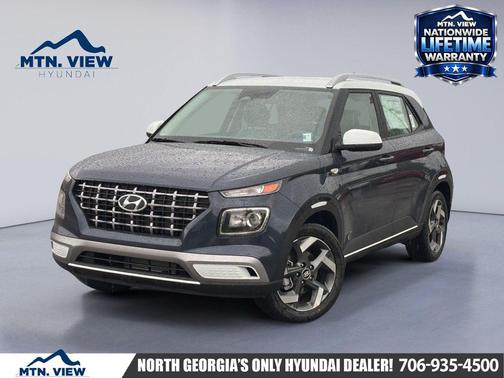 Denim w/White Roof 2026 Hyundai VENUE SEL w/Two-Tone Roof