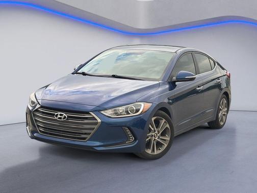 Lakeside Blue 2017 Hyundai ELANTRA Limited