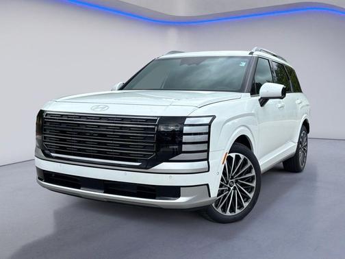 Creamy White Pearl 2026 Hyundai Palisade Hybrid Calligraphy