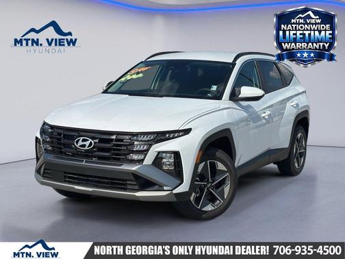 Creamy White Pearl 2026 Hyundai TUCSON Hybrid SEL