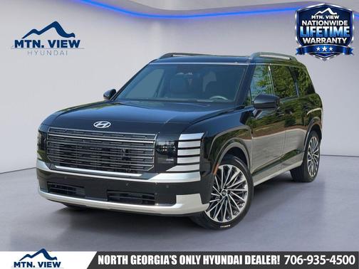 Abyss Black Pearl 2026 Hyundai Palisade Hybrid Calligraphy