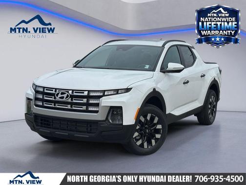 Atlas White 2026 Hyundai SANTA CRUZ SEL Activity