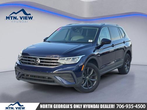 Blue 2023 Volkswagen Tiguan 2.0T SE 4MOTION