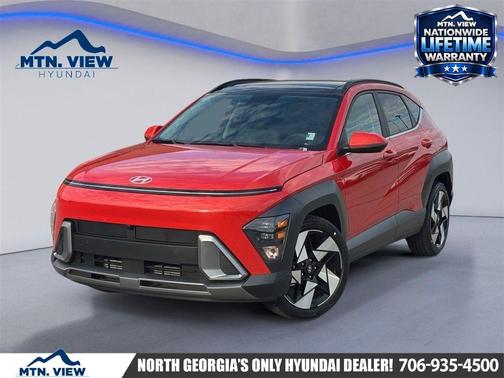 Soultronic Orange Pearl 2026 Hyundai KONA Limited