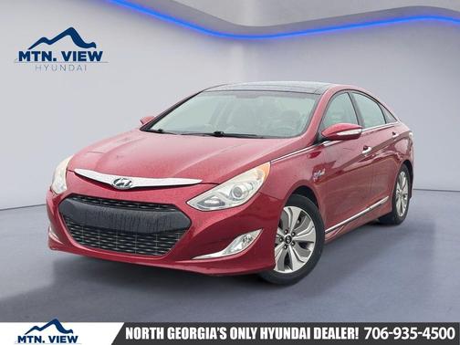 Venetian Red Pearl 2014 Hyundai SONATA Hybrid Limited