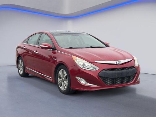 Venetian Red Pearl 2014 Hyundai SONATA Hybrid Limited