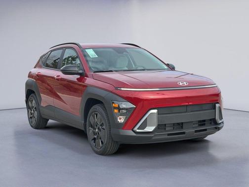 Ultimate Red Metallic 2026 Hyundai KONA SEL Sport