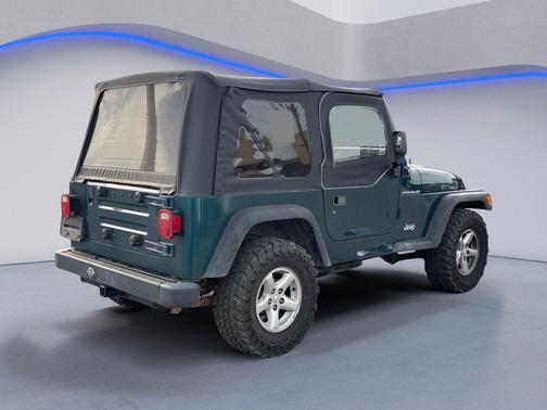 Emerald Green 1997 Jeep Wrangler SE