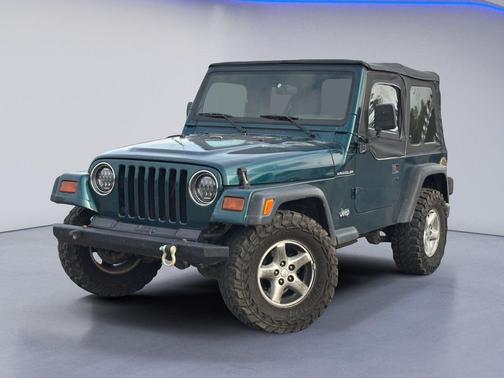 Emerald Green 1997 Jeep Wrangler SE