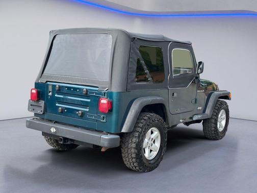 Emerald Green 1997 Jeep Wrangler SE