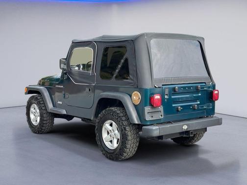 Emerald Green 1997 Jeep Wrangler SE