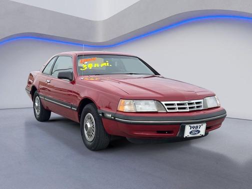Red 1987 Ford Thunderbird Base