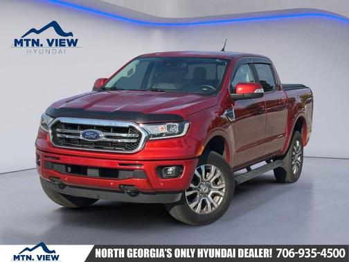 Chili Pepper Red 2019 Ford Ranger LARIAT