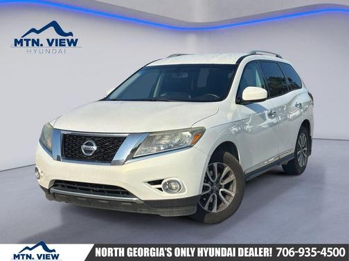 Moonlight White 2014 Nissan Pathfinder SL