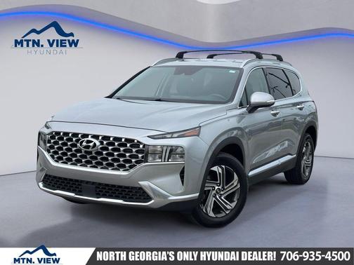 Shimmering Silver Pearl 2022 Hyundai SANTA FE SEL 2.4