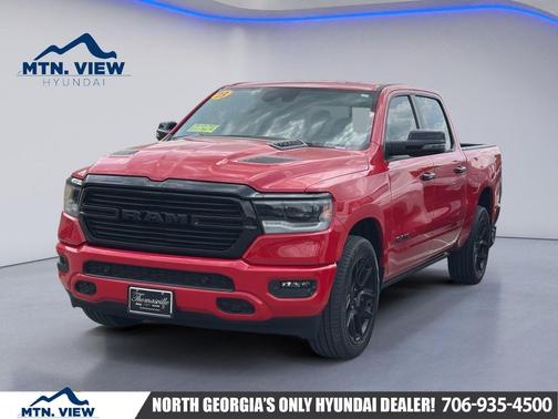 Flame Red Clearcoat 2023 RAM 1500 Laramie