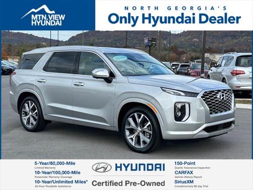 Typhoon Silver 2021 Hyundai PALISADE Limited