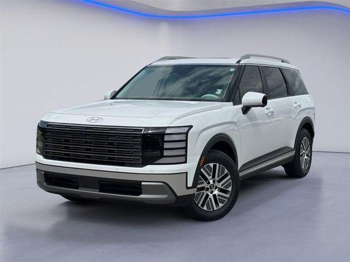 Creamy White Pearl 2026 Hyundai Palisade Hybrid Blue SEL Premium 7P