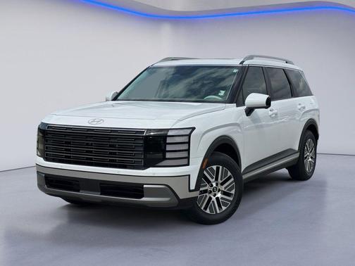 Creamy White Pearl 2026 Hyundai Palisade Hybrid Blue SEL Premium 7P