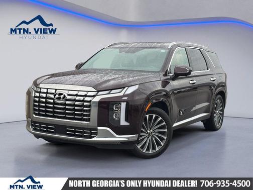 Sierra Burgundy 2023 Hyundai PALISADE Calligraphy