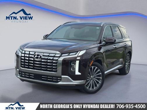 Sierra Burgundy 2023 Hyundai PALISADE Calligraphy