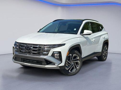 Creamy White Pearl 2026 Hyundai TUCSON Hybrid Limited