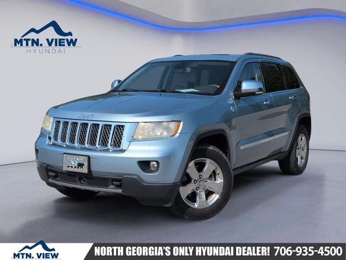Winter Chill Pearlcoat 2013 Jeep Grand Cherokee Overland