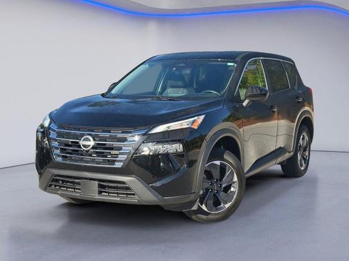 Super Black 2025 Nissan Rogue SV