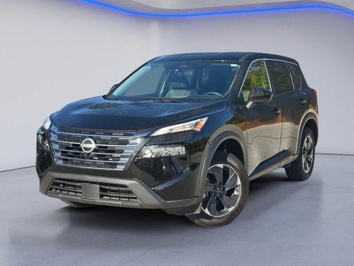 Super Black 2025 Nissan Rogue SV